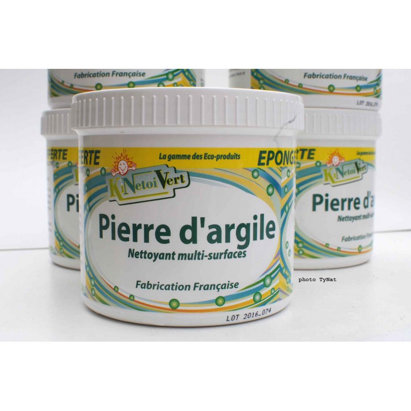 Pierre d'Argile 1 kg  Pierre Blanche Naturelle de Nettoyage et