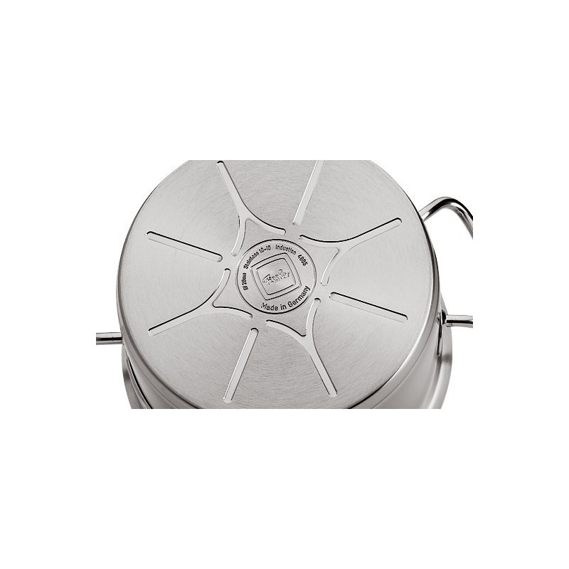 Fissler Mini Faitout Inox 14 Cm 1L - Idéal Petites Portions, Couvercle Verre, Induction, Fabriqué En Allemagne