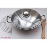 Wok Artame inox 18/10