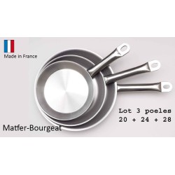 Poêle inox Matfer Bourgeat Performance