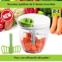 Hachoir 5 lames taille haute