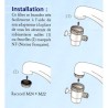 Filtre Inox sur évier Hydropure XM