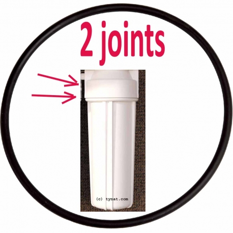 Joint pour filtre sur / sous évier