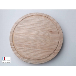 Planche en bois mono-bloc ronde D 30 cm
