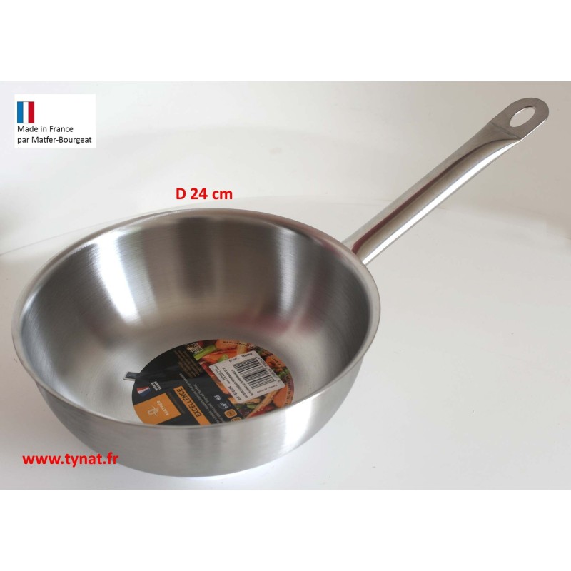 Sauteuse wok d 24 cm