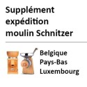 Supplément expédition moulin Schnitzer Europe
