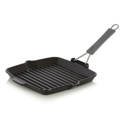 Gril fonte carré 24 cm Staub