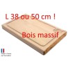 Planche en bois mono-bloc