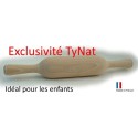 Rouleau à chapati hêtre Cachemire - idéal pour enfants