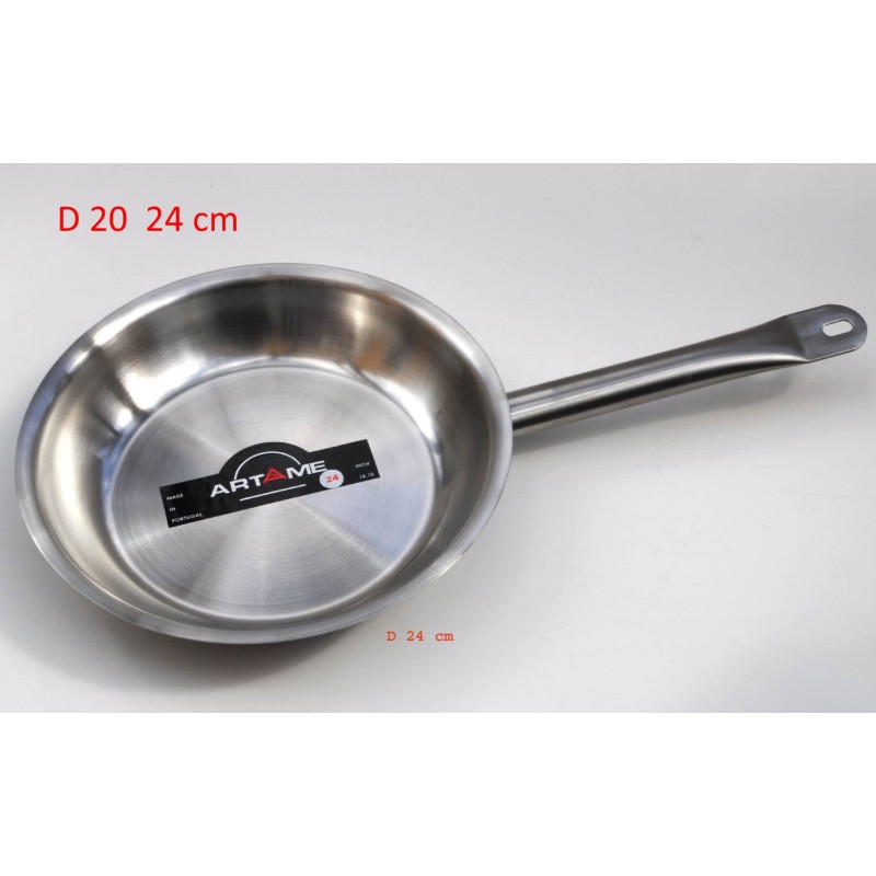 Poêle inox artame 18/10