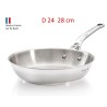Poêle inox Milady De Buyer sans PFAS