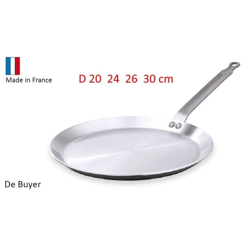 Crepière professionnelle acier De Buyer