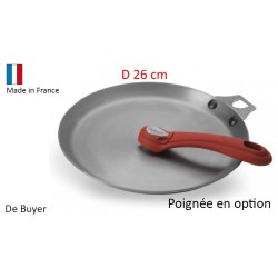 Crêpière De Buyer manche amovible 26 cm