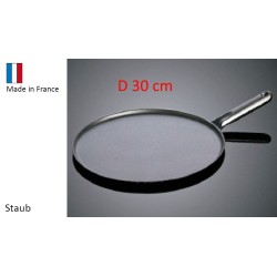 crepière bretonne plancha fonte Staub 30 cm