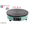 Crêpière électrique Krampouz fonte brute