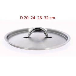 couvercle inox pour poêle ou sauteuse