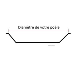 couvercle inox pour poêle ou sauteuse