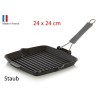 Gril fonte carré 24 cm Staub Gril fonte carré 24 cm Staub