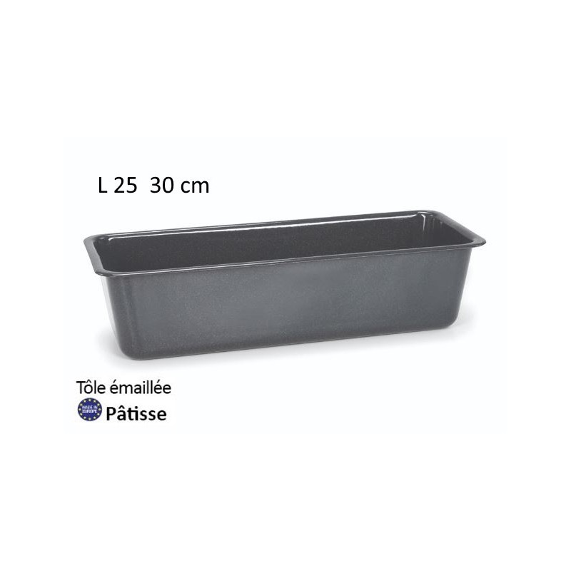 Moule à cake pain émaillé sans Téflon