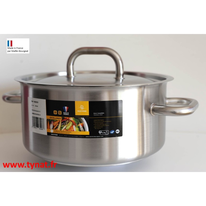Faitout Matfer Bourgeat Gamme professionnelle Excellence