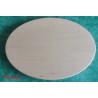 Planche à découper ovale bois naturel