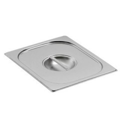 Plat gastro inox - couvercle inclus