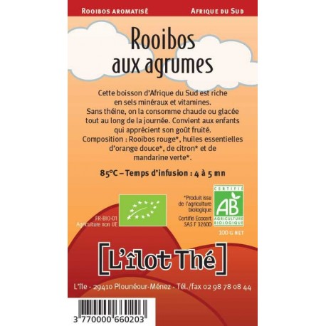 Rooibos aux agrumes