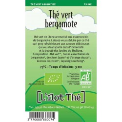 Thé vert Bergamote