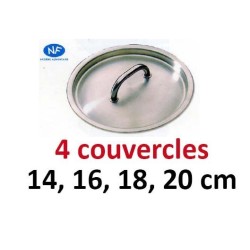Lot 4 couvercles Bourgeat
